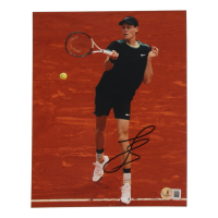 Jannik Sinner Signed 8x10 Photo (Beckett) at PristineAuction.com