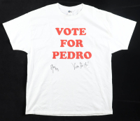 Efren Ramirez Signed "Napoleon Dynamite" Vote For Pedro T-Shirt Inscribed "Vote For Me!" (Beckett) at PristineAuction.com