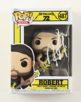 Robert Trujillo Signed "Metallica" #487 Robert Funko Pop! Vinyl Figure (PSA) at PristineAuction.com
