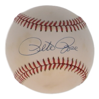 Pete Rose Signed ONL Baseball (JSA) at PristineAuction.com Pete Rose Signed ONL Baseball (JSA) at PristineAuction.com