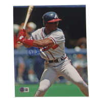 Ron Gant Signed Braves 8x10 Photo (Beckett) at PristineAuction.com