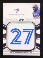 Vladimir Guerrero Jr. 2022 Topps Commemorative Player Jersey Number Medallions #JNMVG at PristineAuction.com
