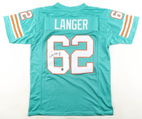 Jim Langer Signed Jersey Inscribed "HOF 87" (JSA) at PristineAuction.com