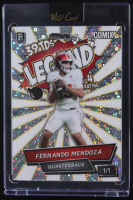 Fernando Mendoza 2025 Wild Card Comix Legend White Disco #FM05 #1/1 RC at PristineAuction.com