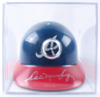 Dale Murphy Signed Braves Full-Size Batting Helmet with Display Case (TriStar) at PristineAuction.com