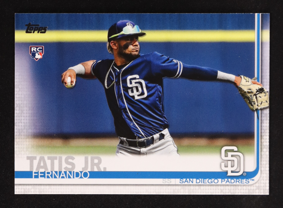 Fernando Tatis Jr. 2019 Topps #410 RC at PristineAuction.com Fernando Tatis Jr. 2019 Topps #410 RC at PristineAuction.com