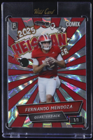 Fernando Mendoza 2025 Wild Card Comix Heisman #FM01 #1/1 RC at PristineAuction.com