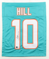Tyreek Hill Signed #10 Jersey Swatch (Beckett) at PristineAuction.com