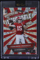 Fernando Mendoza 2025 Wild Card Comix Improbable Record #FM02 #1/1 RC at PristineAuction.com