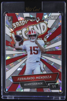 Fernando Mendoza 2025 Wild Card Comix Legend Cracked Ice #FM04 #1/1 RC at PristineAuction.com