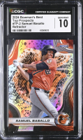 Samuel Basallo 2024 Bowman's Best Top Prospects Refractors #TP2 RC (CGC 10) at PristineAuction.com