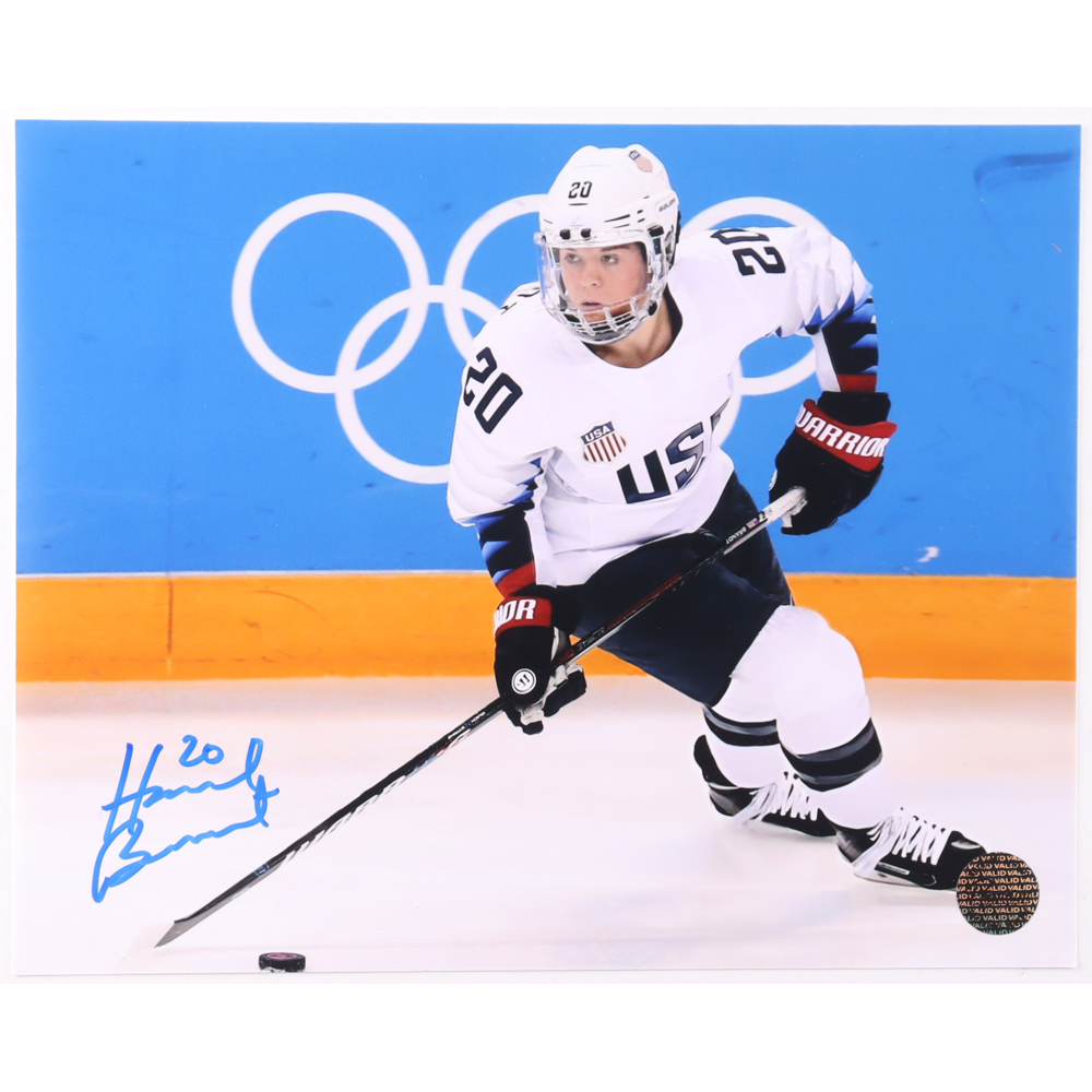 Hannah Brandt Signed Team USA 8x10 Photo (Premium Autographs) at PristineAuction.com