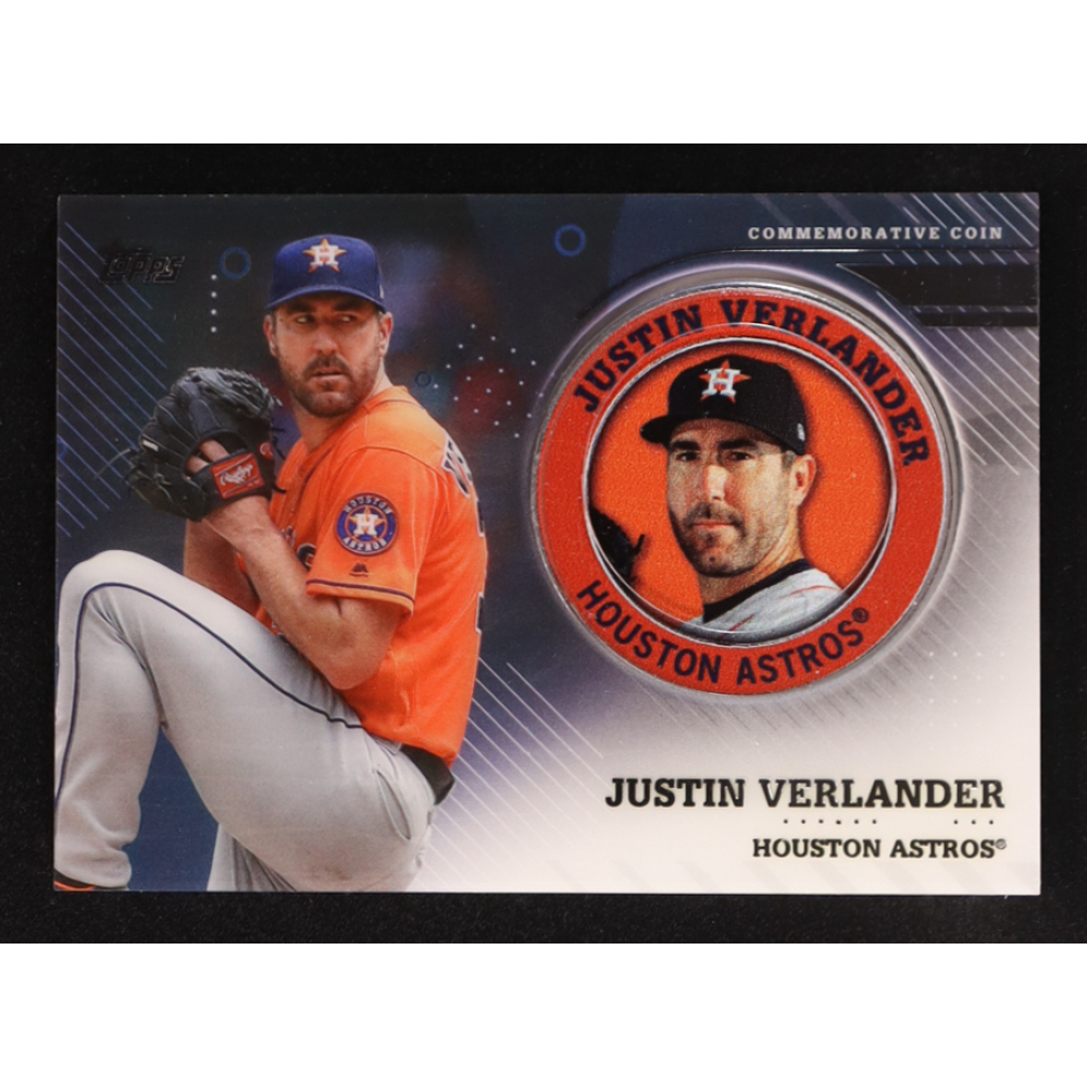 Justin Verlander 2020 Topps Player Medallions #TPMJV at PristineAuction.com