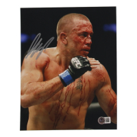 Georges St-Pierre Signed UFC 8x10 Photo (Beckett) at PristineAuction.com