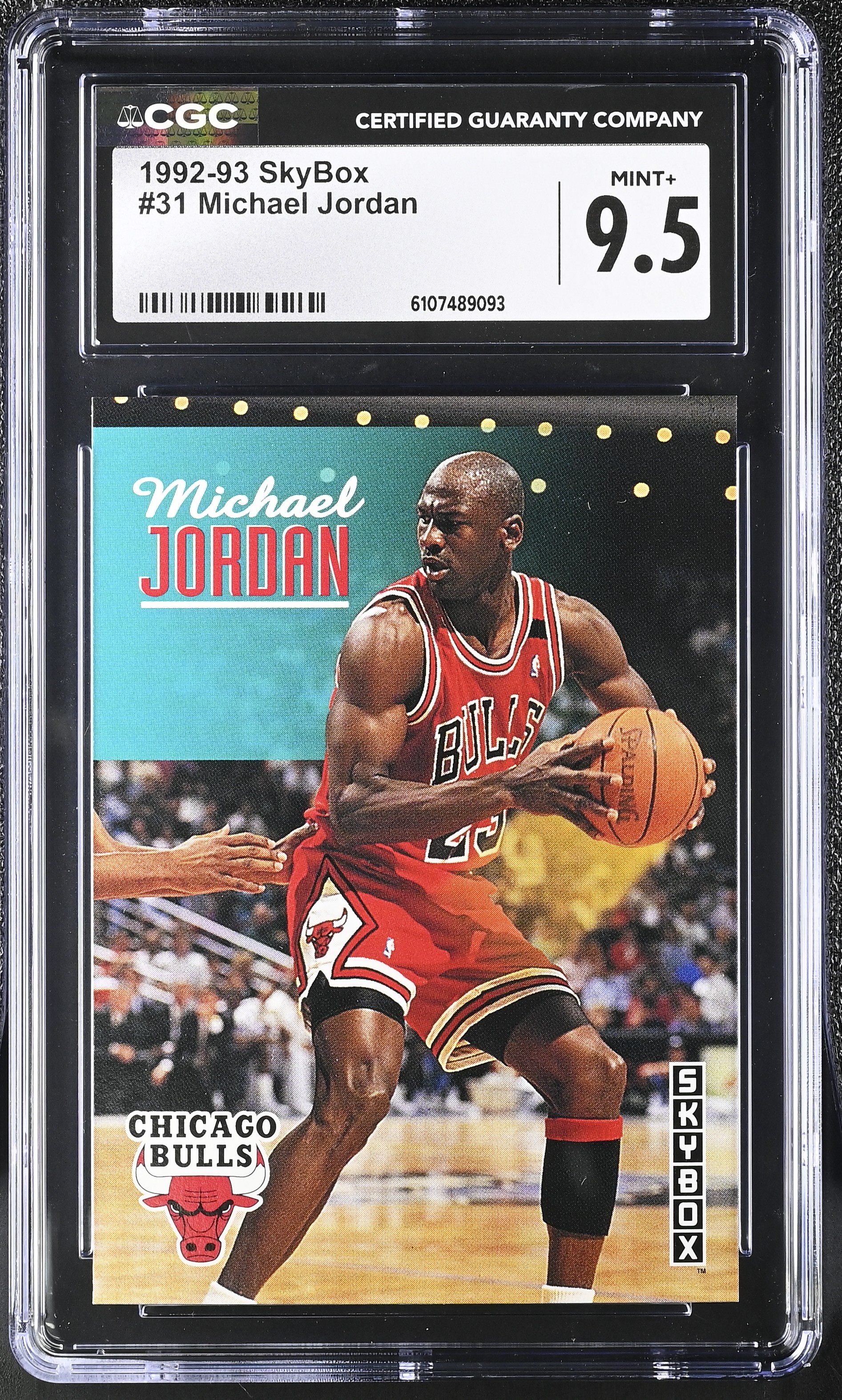 Michael Jordan 1992-93 SkyBox #31 (CGC 9.5) at PristineAuction.com Michael Jordan 1992-93 SkyBox #31 (CGC 9.5) at PristineAuction.com