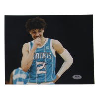 Lamelo Ball Signed Hornets 8x10 Photo (PSA) at PristineAuction.com