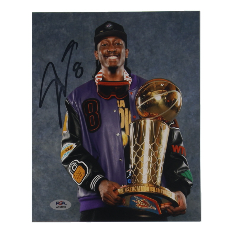 Jalen Williams Signed Thunder 8x10 Photo (PSA) at PristineAuction.com Jalen Williams Signed Thunder 8x10 Photo (PSA) at PristineAuction.com