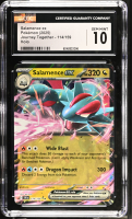 Salamence Ex 2025 Pokemon Journey Together #114/159 (CGC 10) at PristineAuction.com