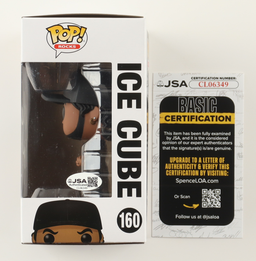 Ice Cube Signed #160 Funko Pop! Vinyl Figure (JSA) at PristineAuction.com Ice Cube Signed #160 Funko Pop! Vinyl Figure (JSA) at PristineAuction.com