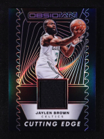 Jaylen Brown 2024-25 Panini Obsidian Cutting Edge Memorabilia #17 #172/249 at PristineAuction.com