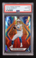 Justin Herbert 2020 Panini Phoenix Fire Burst #103 RC (PSA 10) at PristineAuction.com