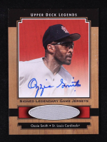 Ozzie Smith 2001 Upper Deck Legends Legendary Game Jersey Autographs #SJOS at PristineAuction.com