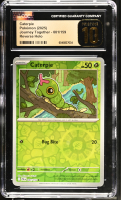 Caterpie 2025 Pokemon Journey Together #001/159 (CGC PRISTINE 10 | Black Label) at PristineAuction.com