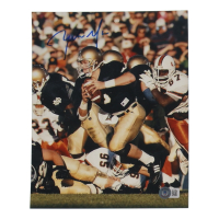 Rick Mirer Signed Notre Dame Fighting Irish 8x10 Photo (Beckett) at PristineAuction.com