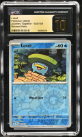 Lotad 2025 Pokemon Journey Together #035/159 (CGC PRISTINE 10 | Black Label) at PristineAuction.com