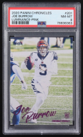 Joe Burrow 2020 Panini Luminance Pink #201 RC / CHRONICLES (PSA 8) at PristineAuction.com