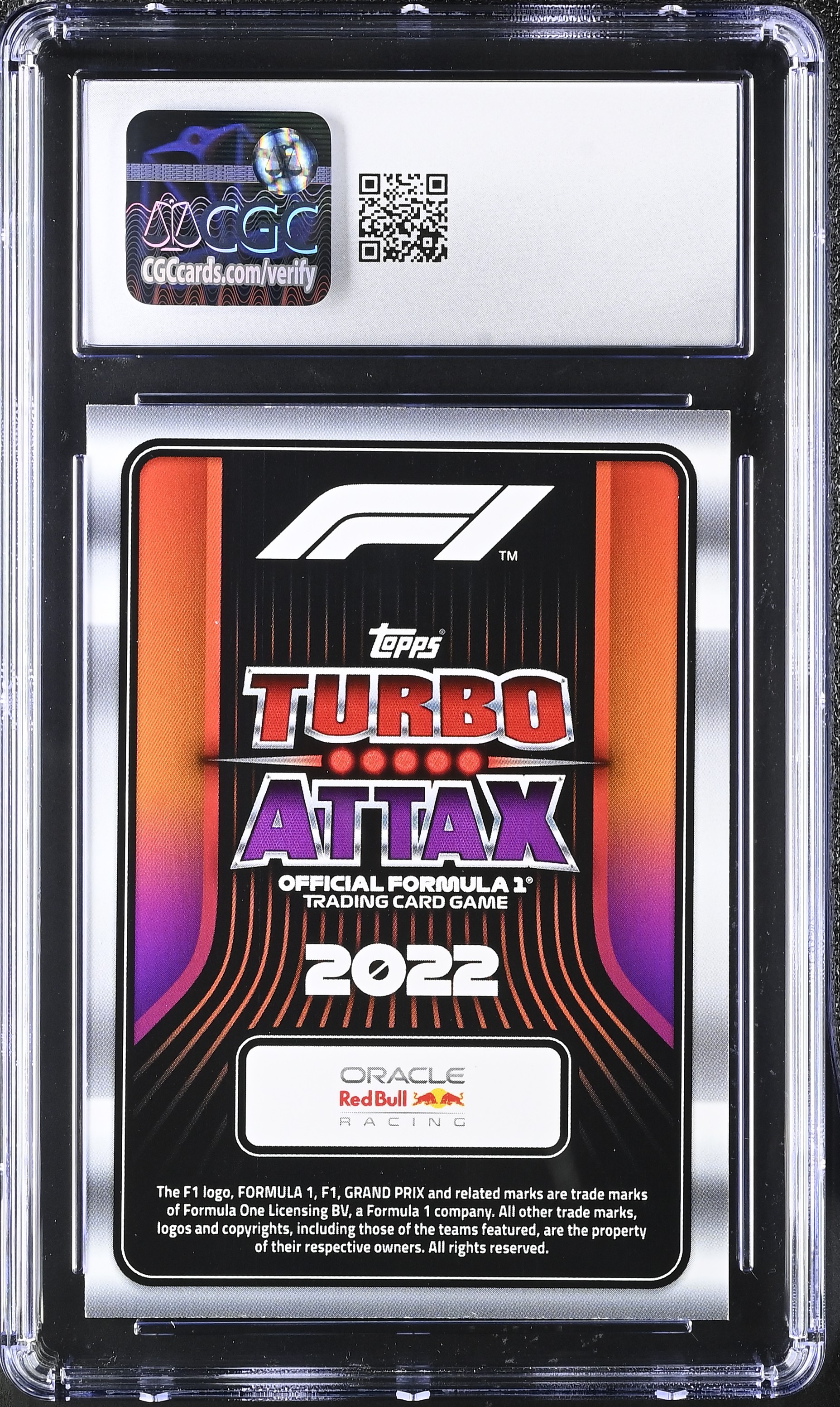 Max Verstappen 2023 Topps Formula 1 Turbo Attax F1 Live Action '22 #132 (CGC 9) at PristineAuction.com Max Verstappen 2023 Topps Formula 1 Turbo Attax F1 Live Action '22 #132 (CGC 9) at PristineAuction.com