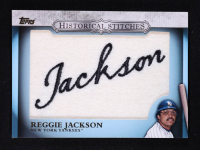 Reggie Jackson 2012 Topps Historical Stitches #RJ at PristineAuction.com