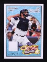 Jorge Posada 2008 Upper Deck Heroes Jersey Light Blue #117 #151/200 at PristineAuction.com