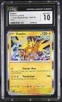 Zapdos 2024 Pokemon Twilight Masquerade #065/167 (CGC 10) at PristineAuction.com