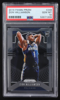 Zion Williamson 2019-20 Panini Prizm #248 RC (PSA 10) at PristineAuction.com