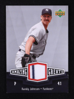 Randy Johnson 2006 Upper Deck Amazing Greats Materials #RJ Pants at PristineAuction.com
