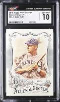 Babe Ruth 2016 Topps Allen and Ginter Baseball Legends #BL3 (CGC 10) at PristineAuction.com
