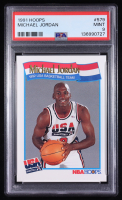 Michael Jordan 1991-92 Hoops #579 USA (PSA 9) at PristineAuction.com