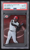 Ken Griffey Jr. 2001 Donruss Signature Series #13 (PSA 8) at PristineAuction.com