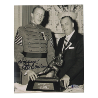 Pete Dawkins Signed Army Black Knights 8x10 Photo Inscribed "Good Luck!" (Beckett) at PristineAuction.com