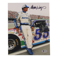 Michael Waltrip Signed NASCAR 8x10 Photo (Beckett) at PristineAuction.com