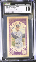Aaron Judge 2019 Topps Gypsy Queen Fortune Teller Mini #FTMAJ (CGC 10) at PristineAuction.com