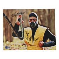 Chris Casamassa Signed "Mortal Kombat" 8x10 Photo Inscribed "Get Over Here" & "Scorpion" (Beckett) at PristineAuction.com