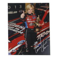 Courtney Force Signed NHRA 8x10 Photo (Beckett) at PristineAuction.com