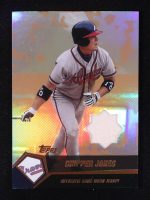 Chipper Jones 2004 Topps Clubhouse Copper Relics #CJ JSY #56/99 at PristineAuction.com
