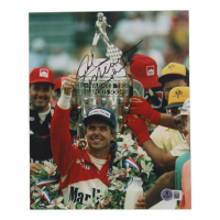 Rick Mears Signed Indy 500 8x10 Photo Inscribed "Thanks" (Beckett) at PristineAuction.com