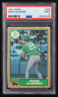 Mark McGwire 1987 Topps #366 RC (PSA 9) at PristineAuction.com