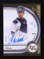 Jorge Posada 2024 Topps Five Star Autographs Aqua #FSAJP #71/75 at PristineAuction.com