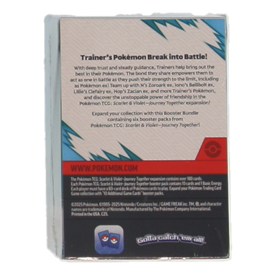 Pokemon Scarlet & Violet: Journey Together Booster Bundle Box With (6) Packs at PristineAuction.com Pokemon Scarlet & Violet: Journey Together Booster Bundle Box With (6) Packs at PristineAuction.com