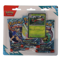 Pokemon Scarlet & Violet Journey Together 3-Pack Blister at PristineAuction.com